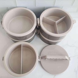 Cj 5 Marmitas Térmicas 25 Pratos Térmicos 1,8l Cappuccino Simonaggio Treviso - 4 Cj 5 Marmitas Térmicas 25 Pratos Térmicos 1,8l Cappuccino Simonaggio Treviso - 4