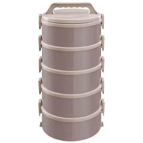 Cj 5 Marmitas Térmicas 25 Pratos Térmicos 1,8l Cappuccino Simonaggio Treviso