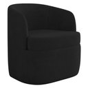 Ver imagem 7 de Kit 2 Poltronas Giratória Decorativa para Sala Dandara K04 Veludo Preto - Mpozenato