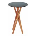 Ver imagem 5 de Mesa Alta Tipo Bistrô Tampo na Cor Preta