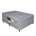 Ver imagem 2 de Base para Box Casal Poli 1,38x1,88x0,27 metros em Madeira Cor Cinza Castor