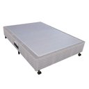 Ver imagem 1 de Base para Box Casal Poli 1,38x1,88x0,27 metros em Madeira Cor Cinza Castor