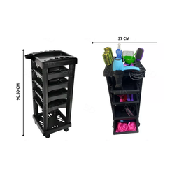 Kit Lavatório Salão Cabelo Cuba C/acento + Carrinho Auxiliar - 4 Kit Lavatório Salão Cabelo Cuba C/acento + Carrinho Auxiliar - 4