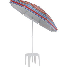 Mesa Plástica de Apoio Branca - 4