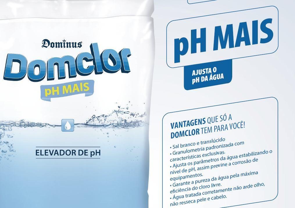Elevador Ajusta O Ph Tratamento Água Da Piscina Domclor 5l - 2