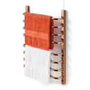 Ver imagem 2 de Toalheiro Térmico Grande Bronze 220v Fio Superior Direito