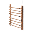 Ver imagem 5 de Toalheiro Térmico Grande Bronze 220v Fio Superior Direito