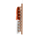 Ver imagem 3 de Toalheiro Térmico Grande Bronze 220v Fio Superior Direito