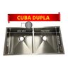 Cuba Dupla 40X40 Cozinha Industrial Otimizador de Espaço Nova Decor Cuba para diversos ambientes - 1