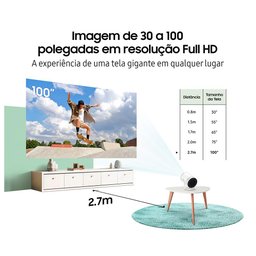 Projetor Smart Samsung The Freestyle, Full HD - 8