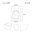 Ver imagem 3 de Assento Sanitario Decorado Borboleta Link para Vaso Deca