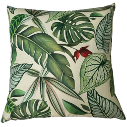 Kit 4 Almofadas Cheias Waterhavana Impermeável Área Externa Folhas Verdes 43cmx43cm - 6