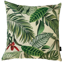 Kit 4 Almofadas Cheias Waterhavana Impermeável Área Externa Folhas Verdes 43cmx43cm - 7