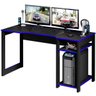 Mesa para Computador Gamer Espaço para 2 Monitores e Cpu Preto/azul - 2