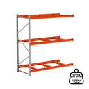 Ver imagem 2 de Mini Porta Pallet Continuação 500kg com 3 Longarinas 2,00 X 1,80 X 0,80 sem Bandeja - Ultra Móveis