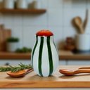 Ver imagem 2 de Saleiro Marrocos Gourmet Italia Verde Ceramica Luiz Salvador