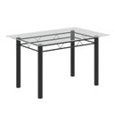 Ver imagem 4 de Conjunto de Mesa Tubular com 4 Cadeiras Lara Preto