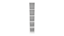 Ver imagem 1 de Armário Colmeia Eloisa M11 100% Mdf (closet Lojas Expositor) Vetorial Móveis Branco