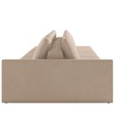Ver imagem 6 de Sofá Ilha Modular para Sala 432cm com Puff Dublin K01 Veludo Bege - Lyam Decor