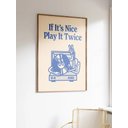 Ver imagem 1 de Quadro Decorativo - Play It Twice Vinil Vintage