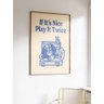 Quadro Decorativo - Play It Twice Vinil Vintage - 1