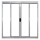 Ver imagem 1 de Janela de Alumínio Brilhante Vitro de Correr 4 Folhas sem Grade Cmc Linha Modular - 1.00 L X 1.20 a