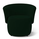 Ver imagem 2 de Kit 2 Poltronas e 1 Namoradeira Aisha Orgânica Veludo Verde Escuro - Desk Design