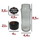 Ver imagem 5 de Pote Tempero Kit 16 Potes+24 Etiquetas Adesivas Porta Condimento T130 - Etiqueta Transparente