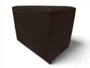 Ver imagem 3 de Puff Baú Banqueta Retangular Organizar e Decorar 55cm Marrom Courino