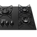 Ver imagem 4 de Cooktop 5 Bocas a Gás Mesa de Vidro Temperado Cds75ae Consul