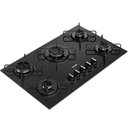 Ver imagem 1 de Cooktop 5 Bocas a Gás Mesa de Vidro Temperado Cds75ae Consul