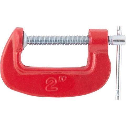 Grampo Tipo C 2" Ferro Fundido Leve - Nove54