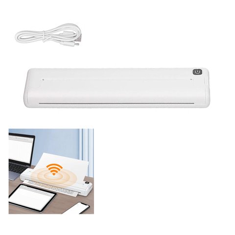 Impressora Termica Bluetooth A4 Aplicativo Celular Usb Bateria Recarregavel Documento Processo Advog