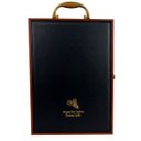 Ver imagem 4 de Caixa Maleta para Transporte de Vinho P/ Duas Garrafas com Acessórios - Preta