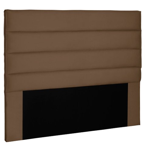 Cabeceira Solteiro 0,90m La Italiana Suede - Pallazio - Caramelo