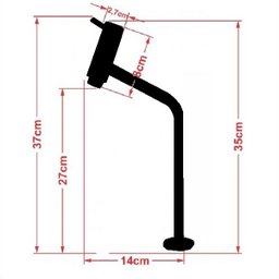 GABINETE COM CUBA DE VIDRO CHAPEU 10MM COM TAMPO 40CM BRANCO MAIS TORNEIRA METAL PRETA - 2