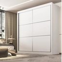 Ver imagem 1 de Guarda Roupa Cancun 2 Portas 100%mdf Branco - Ddoro