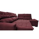 Ver imagem 5 de Sofá de Canto Direito 2,65x2,30m Retrátil e Reclinável com Molas Ensacadas Cama inBox Nobre