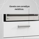 Ver imagem 5 de Balcão de Cozinha Duplo Forno 2 Portas e 1 Gaveta Prata -branco-supremo