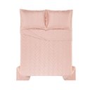 Ver imagem 1 de Jogo de Cama Casal Trussardi 300 Fios Cetim 100% Algodão Egípcio Galieno Rosa