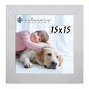 Ver imagem 2 de Kit 10 Porta Retrado Molduras 15x15 Branco