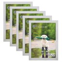 Ver imagem 1 de Kit 5 Molduras Porta Retrato 20X30 Branco