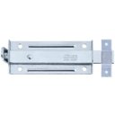 Ver imagem 5 de Ferrolho Trinco Tarjeta Fecho Chato para Porta Janela Portão 5,5cm Zincado | Silvana | Kit 05 Un