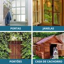 Ver imagem 7 de Ferrolho Trinco Tarjeta Fecho Chato para Porta Janela Portão 5,5cm Zincado | Silvana | Kit 05 Un