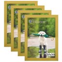 Ver imagem 1 de Kit 4 Molduras Porta Retrato 20X30 Amarelo