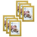 Ver imagem 1 de Kit 6 Molduras Porta Retrato 15X21 Amarelo