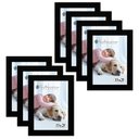 Ver imagem 1 de Kit 7 Molduras Porta Retrato 15X21 Preto