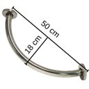 Ver imagem 3 de Barra de Apoio Canto Inox 50 Cm - 04013