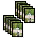 Ver imagem 1 de Kit 10 Molduras Porta Retrato 20X30 Preto