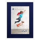 Ver imagem 2 de Kit 4 Molduras Porta Retrato 10X15 Azul